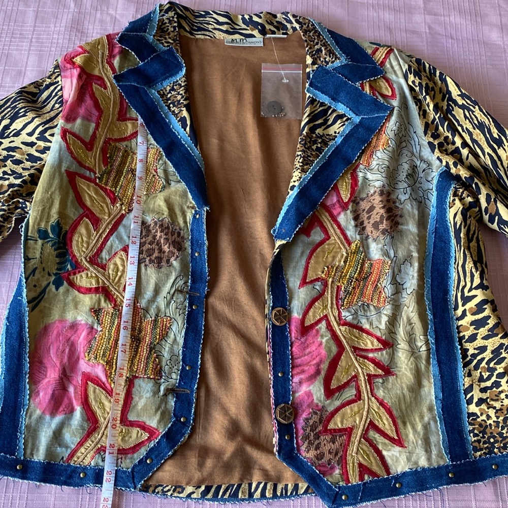 Draper’s & Damon’s Multi-Print Unique Jacket - image 2